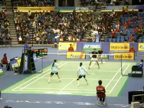 2009 Yonex Korea Open 준결승전 여자복식 중국(YANG Wei, ZHANG Jiewen)-한국(이효정, 이경원)(part, 2/2)