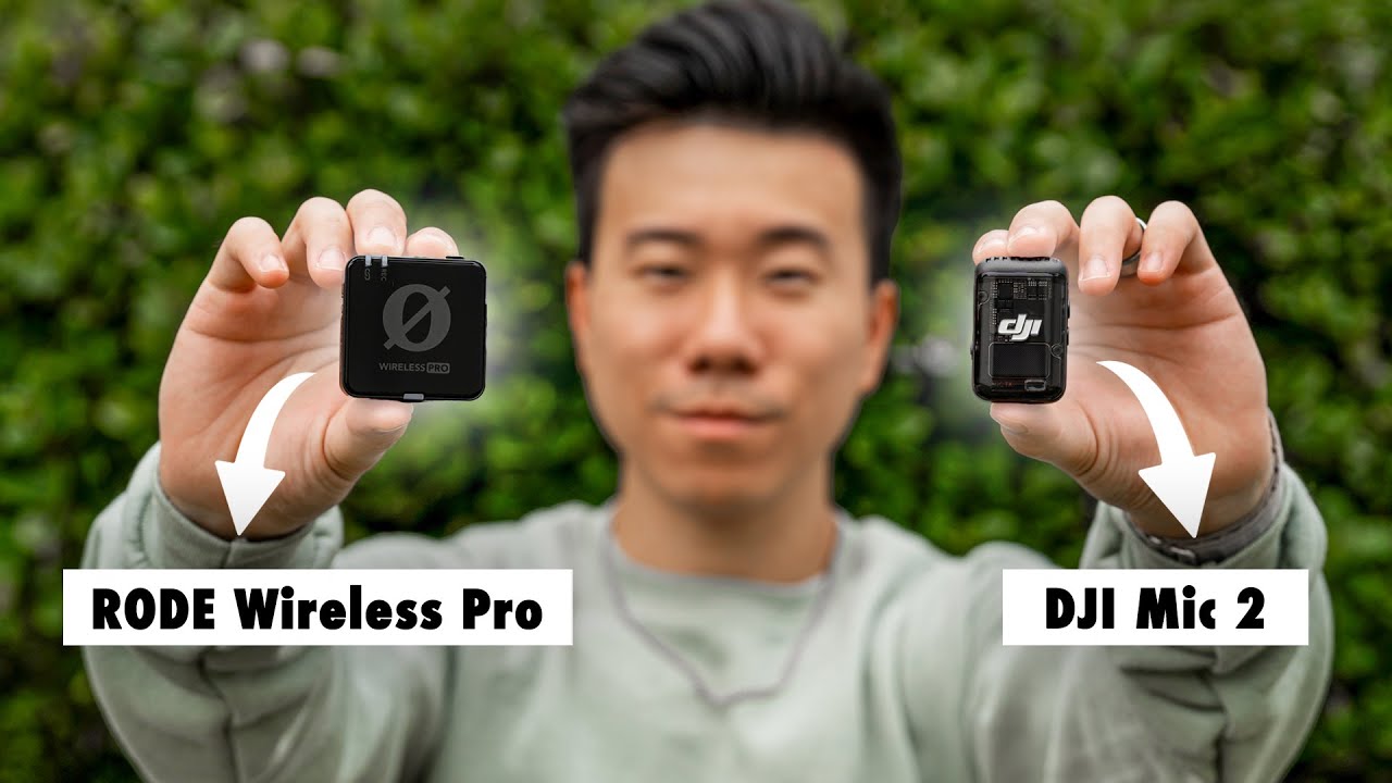 BEST Wireless Mic for Creators? | RODE Wireless Pro vs DJI Mic 2