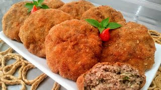 A CARNE MOÍDA FICA DELICIOSA QUANDO PREPARO ESSE BOLINHO