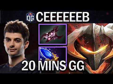 OG.CEB CHAOS KNIGHT - 20 MINS GG - DOTA 2 7.29 GAMEPLAY