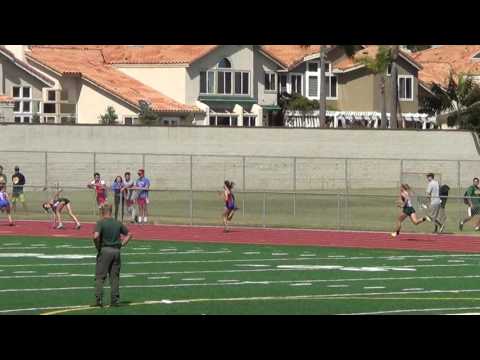 VarG 4x100m at Edison HS 4-13-17 - Los Alamitos Girls