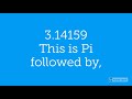100 DIGITS OF PI Lyric Video