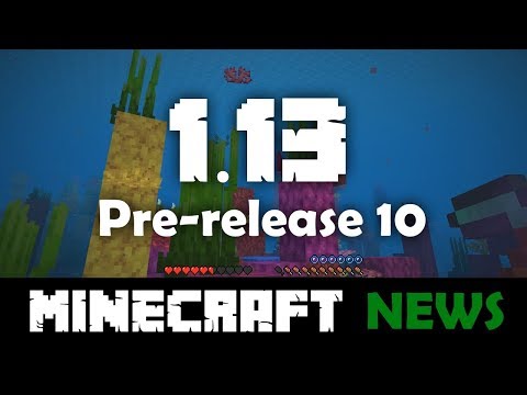 What's New in Minecraft Java Edition 1.13 Pre-release 10?