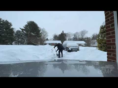02-18-2021 Montgomery County, PA - Winter Storm, Heavy Snow