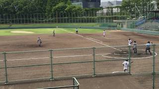 尼崎小田高校　窪田投手　2017/7/14洲本戦