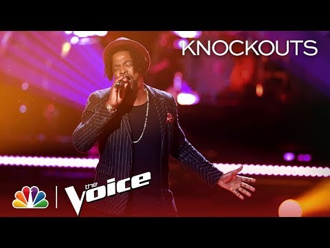 The Voice 2018 Knockout - D.R. King: "(I Know) I'm Losing You"