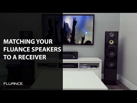 How to Select an Amp or Receiver to Match the Impedance and Power Needs of your Fluance Speakers