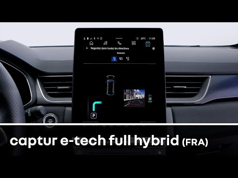 Aide au stationnement automatique – Captur E-Tech full hybrid – Renault