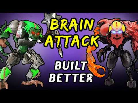 Every LEGO BRAIN ATTACK VILLAIN Built Better