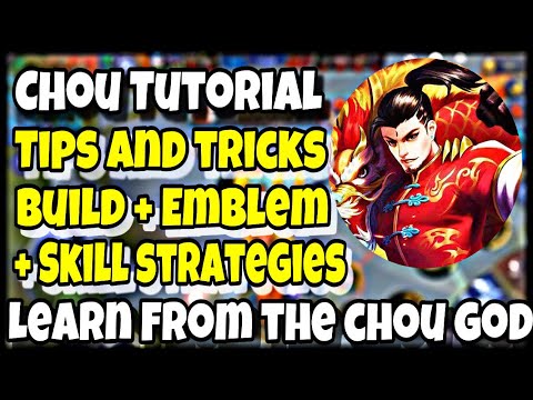 Chou Tutorial | Tips and Tricks: Combos, Build, Emblems, Strategies | Mobile Legends Video