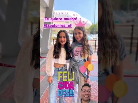 🤩ZOE TORRES AMIGA DE LARA CAMPOS CUMPLIO 12 AÑOS 🎉🎂 (REACCION)