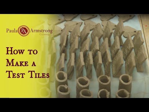 How to Make Ceramic Test Tiles - 3 Different Ways