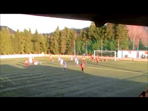 Berriz futbol taldea: Mikel Agirreren gol ikusgarria.