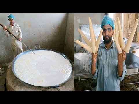 Malai Kulfi | Badam Kulfi Recipe | How to Make Khoya Kulfi | Commercial Malai Kulfi Recipe |