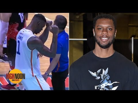 在菲律賓的一場籃球比賽中，泰倫斯-瓊斯（Terrance Jones）的吐槽如何適得其反？ (How Terrance Jones' trolling backfired in a Philippines basketball scuffle for the ages | High Noon)