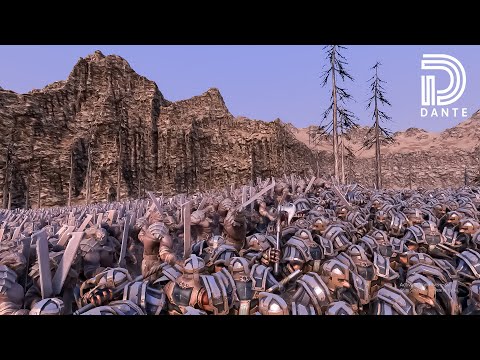 20.000 Orcs vs 19.000 Dwarfs- Ultimate Epic Battle Simulator 2- UEBS 2