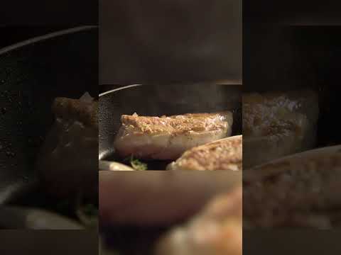 チキンとチコリのマルサラソース (Chicken & Chicory in Marsala Sauce)