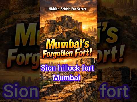Mumbai's Forgotten Fort | Hidden British Era Secret at Sion Hillock #india