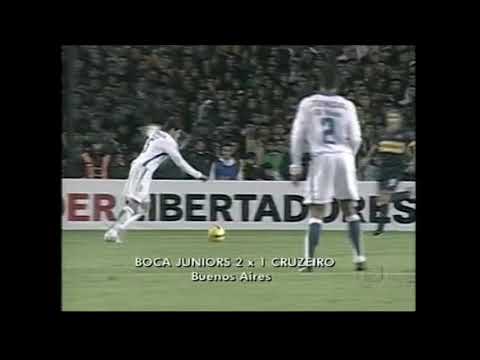BOCA JRS 2 X 1 CRUZEIRO   LIBERTADORES 2008