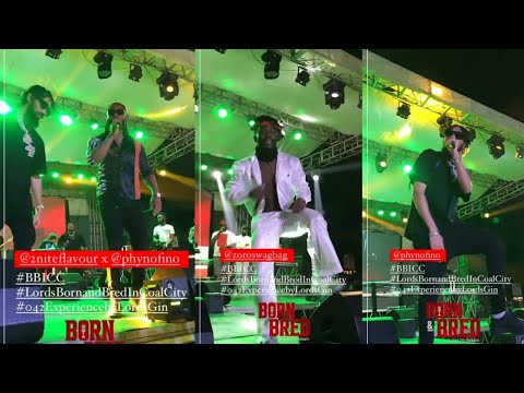 Full Highlight As Zoro, Phyno, Flavour & Reekado Banks Shutdown Born and Breed Concerts In Coal City