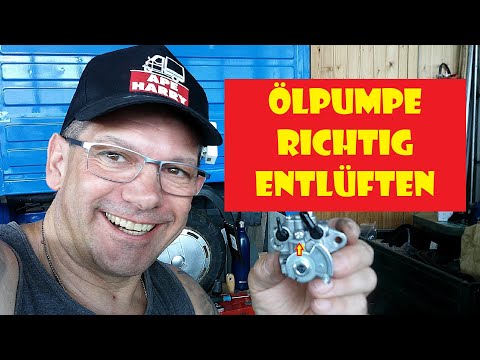 WICHTIG !!  Ape 50 Ölpumpe entlüften  @ApeHarry