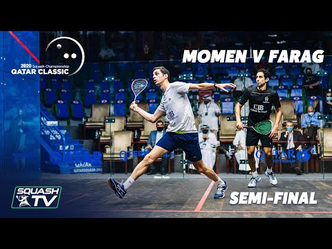 Squash: Momen v Farag - Qatar Classic 2020 - Semi-Final Highlights