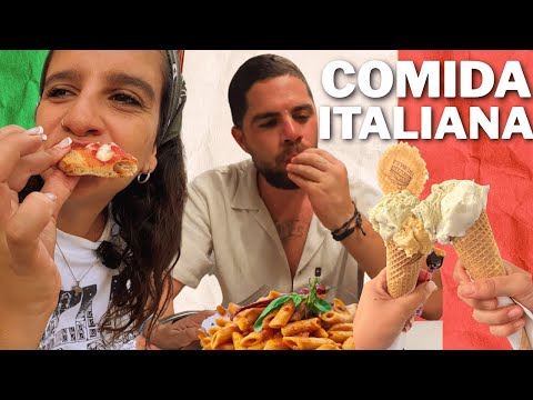 We tried the best Italian food in Rome