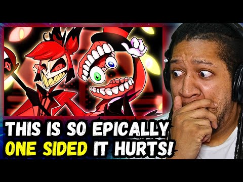 Caine vs Alastor (Amazing Digital Circus vs Hazbin Hotel) | Reaction!