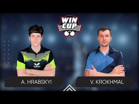 00:15 Andrii Hrabskyi - Vitalii Krokhmal West 6 WIN CUP 17.04.2024 | TABLE TENNIS WINCUP