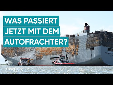 Mission geglückt: Ausgebrannter Autofrachter in Eemshaven – was passiert jetzt?