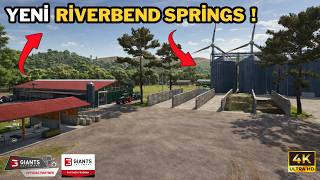 FS25 Riverbend Springs | Devasa Çiftlik! | Rehber Haritası Save Game! | Sizler İ