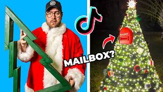 Testing Out Viral Silly Holiday TikTok Crafts