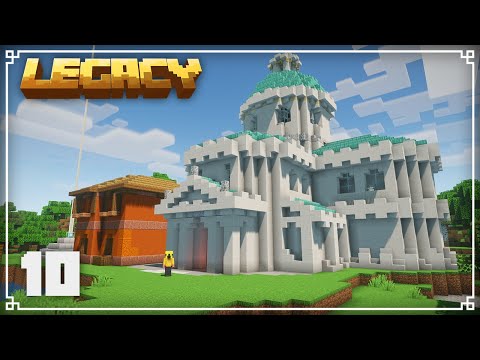 Legacy SMP | Building a BEAUTIFUL Cathedral! |  Minecraft 1.15 Survival Multiplayer