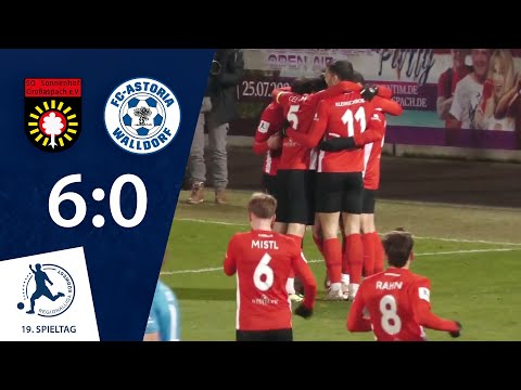 A resounding victory under the floodlights | SG Sonnenhof Großaspach - FC-Astoria Walldorf | Matc...