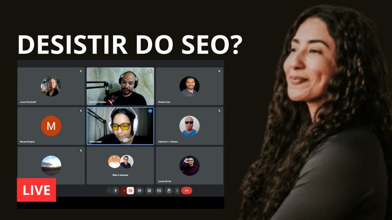 Para de FUGIR e comece a desistir do SEO | LIVE