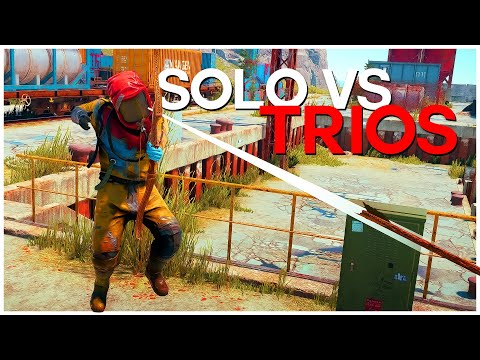 JUEGO SOLO por PRIMERA VEZ en RUST y ME INFILTRO en BASES con MUROS! | SOLO vs TRIOS #1