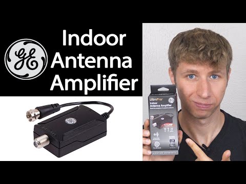 GE Indoor TV Antenna Amplifier Signal Booster Review