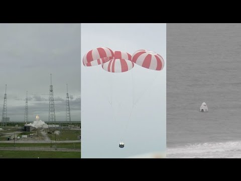 SpaceX’s first Pad Abort Test for the Crew Dragon spacecraft