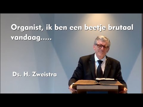 Psalm 68 vers 10 (met bovenstem in een eredienst) op verzoek van Ds H. Zweistra | Orgel: H Kommerie