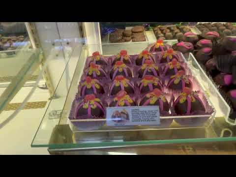 A look at Candyland Cottage's variety of chocolate truffles in Rayne, Louisiana