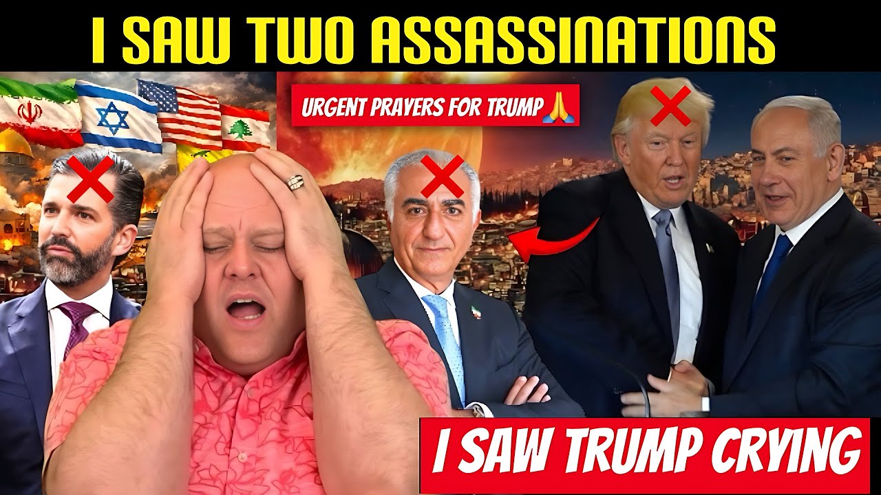 BREAKING‼️I Saw Trump Crying😭Urgent Prophecy❗️Brandon Biggs On Iran, USA, Israel War #trump#iran