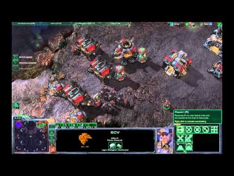 Starcraft 2 1v1 Ladder Games - [Game 1] TvZ