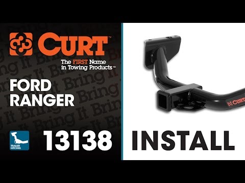 Trailer Hitch Install: CURT 13138 on a Ford Ranger