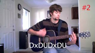 Strumming Patterns Guitar Lesson