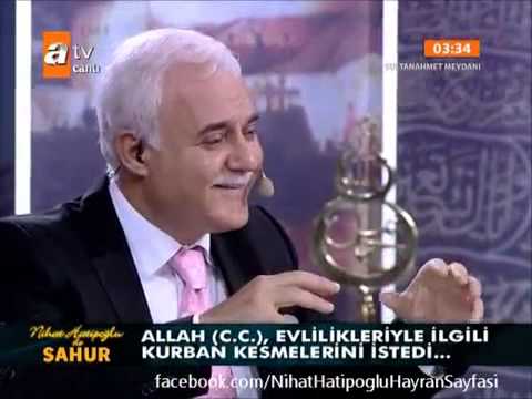Nihat Hatipoglu Hoca Efendi ile Ramazan - ( Sahur ) sohbeti 08.08.2012 Hz ADEM (A.S)