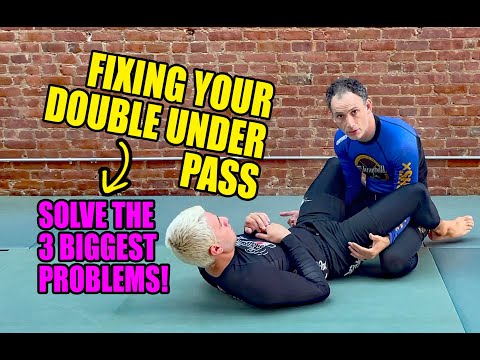 Fixing Your “Double Under” Guard Pass: Avoid These Mistakes (No Gi BJJ/Jiu-Jitsu/Judo)