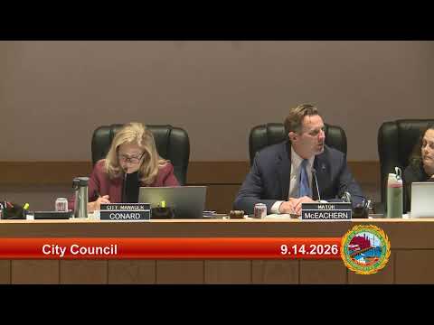 9.14.2026 City Council