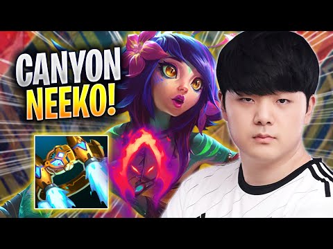 CANYON IS SO GOOD WITH NEEKO! - DK Canyon Plays Neeko JUNGLE vs Vi! | Season 2023