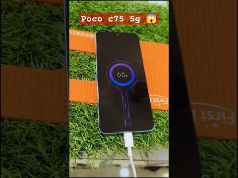 poco C75 5G charging test 📲⚡ #shorts #reels #sathitelecome #pococ75chargingtest #tranding #review