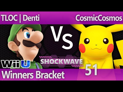 SW 51 Smash 4 - TLOC | Denti (Luigi) vs CosmicCosmos (Pikachu) - Winners Bracket